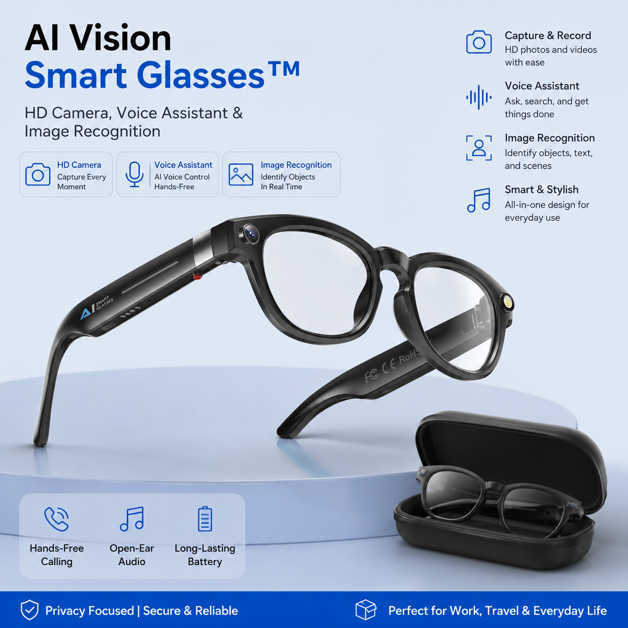 AI Vision Smart Glasses™
